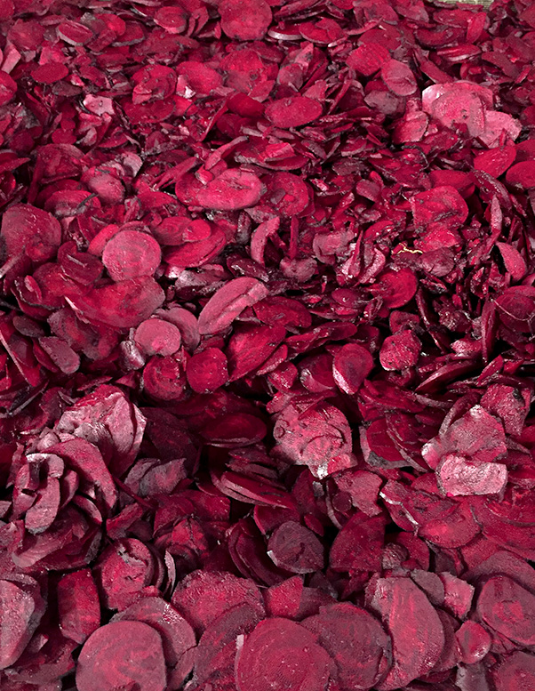 Beetroot dried